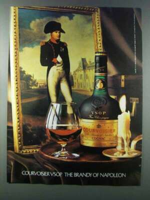1981 Courvoisier V.S.O.P. Cognac Ad - Brand of Napoleon