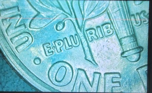 1999-P Roosevelt Dime Double Struck/Off-Center Strike - Picture 19 of 22
