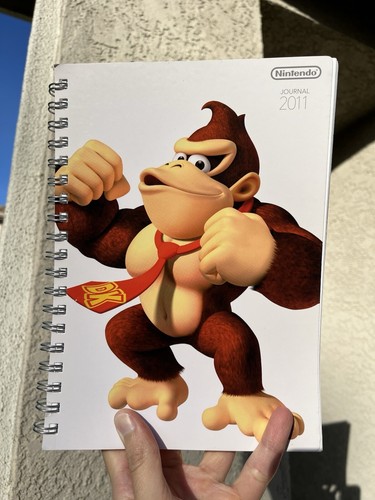 Nintendo Promo Journal 2011 DK Donkey Kong Promocional Sin Usar Raro