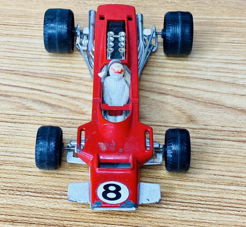 Vintage Politoys Lotus 63 F1, 1/32, Made in Italy 4.5” Length Old Toy Car - Image 3 of 4