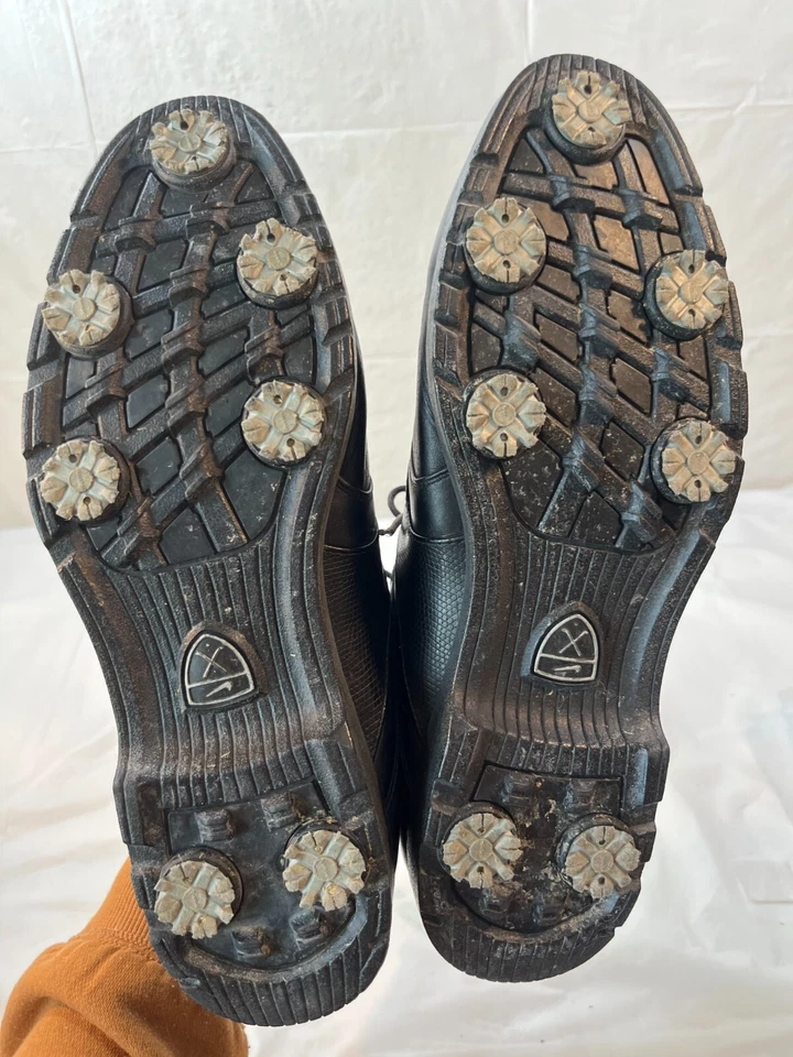 Nike Mens Waverly Last Golf Shoes 031101 Black Size 9 - Image 4 of 4