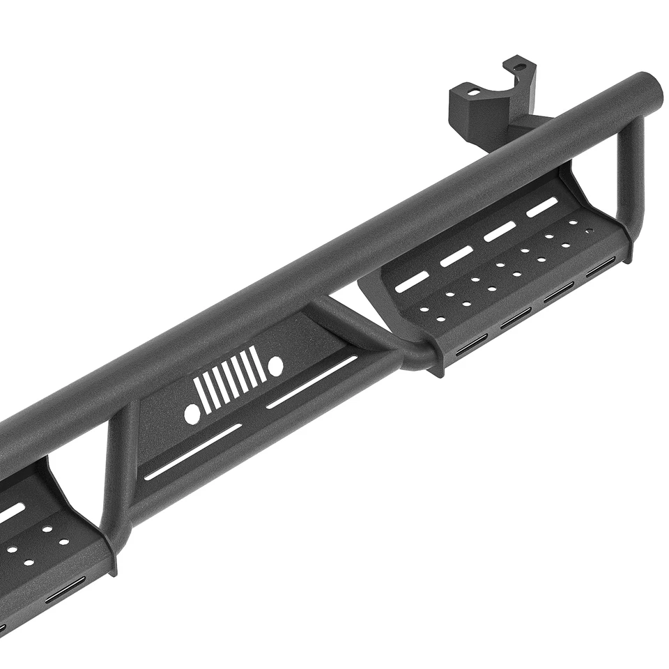 Running Boards for 2007- 2018 Jeep Wrangler JK & Unlimited 4 Door Side Steps Foto 3 de 4