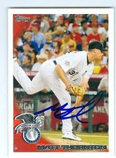 Matt Thornton autographed baseball card (White Sox) 2010 Topps #US156 All Star
