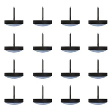 16 Pack Nail On Furniture Glides for Chairs & Tables Chair Leg Floor Protectors