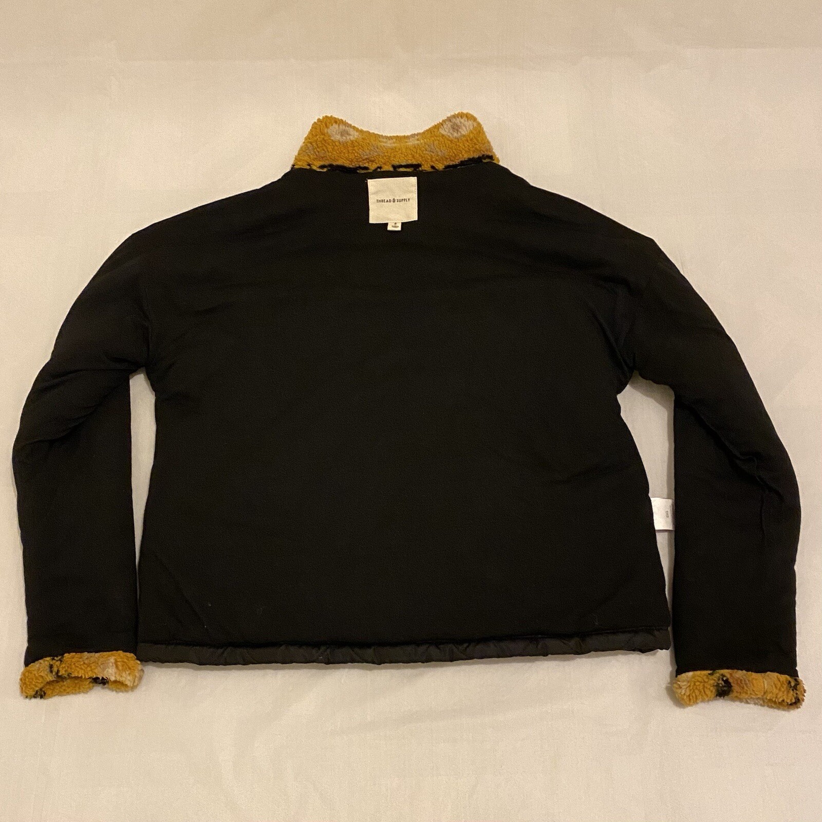 Thread & Supply Yellow Aztec Full Zip Jacket Wome… - image 5