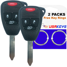 Replacement 2 For 2005 2006 2007 Chrysler 300 Key Fob Remote Replacement 2 For 2005 2006 2007 Chrysler 300 Key Fob Remote
