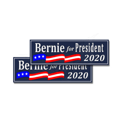 BERNIE FOR PRESIDENT 2020 Political Bumper Stickers - 2 pack blue | eBay