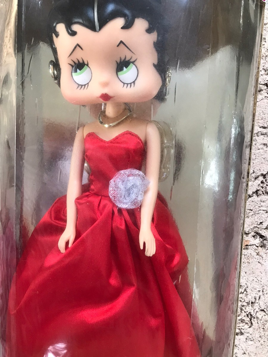 再値下げ！激レア！BETTY☆fashion　Doll BETTY BOOP Collectible Fashion Doll 14in Red Dress Poseable