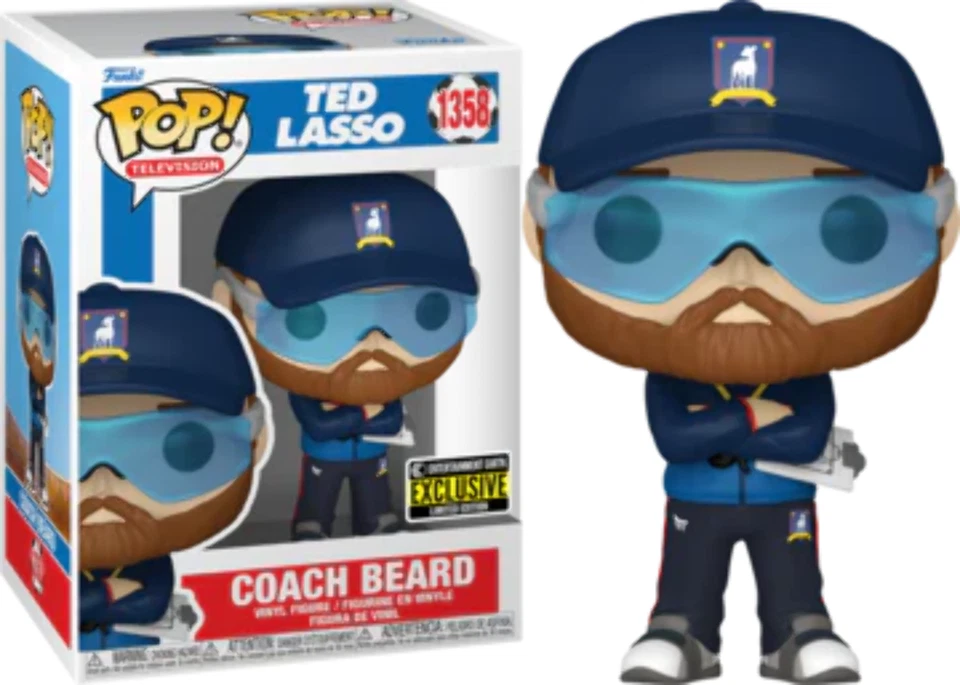 Funko POP! Television: Ted Lasso - Coach Beard (Entertainment Earth) #1358