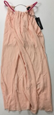 Diesel Women D-Pruit Short Flowy Tank Top Short Dress $148 Blush Pink Size  XS | eBay