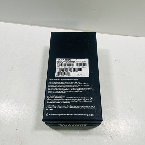 AT&T Samsung Galaxy A12 Empty Box only - 第 7/7 張圖片