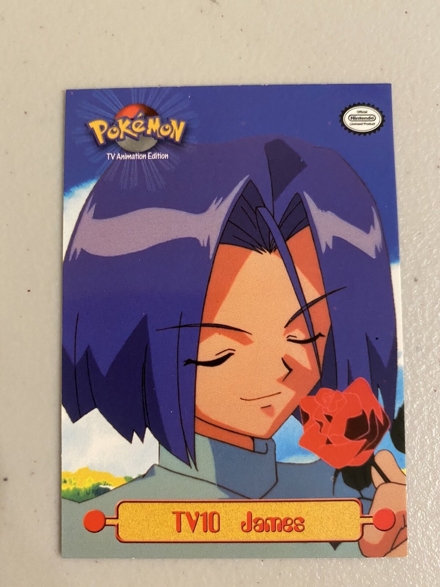 James TV10 Topps Series 11999 TV Animation Ed Pokemon Card LP