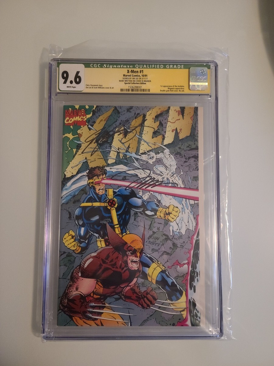 X-Men #1 CGC 9.6 Signed Jim Lee & Chris Claremont | eBay
