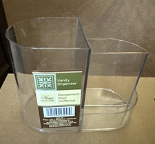 Home Collection Plastic Vanity Organizer for Makeup Brushes or Accessories