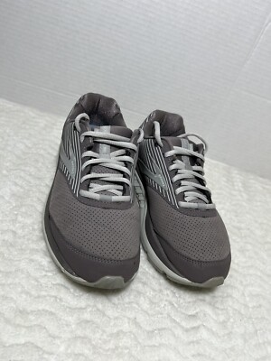 Brooks Womens Addiction 2 Walker Walking Shoes Shark / Alloy / Oyster Size 8B