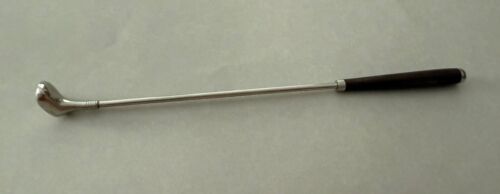 Vintage CHROME GOLF CLUB 7 3/4 in. MARTINI COCKTAIL Barware STIRRER Free Ship - Picture 2 of 4