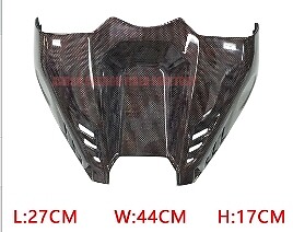 For Honda CBR1000RR-R 2021-2023 100% Carbon Fiber Front Fuel Tank Cover Fairing - Picture 19 of 19