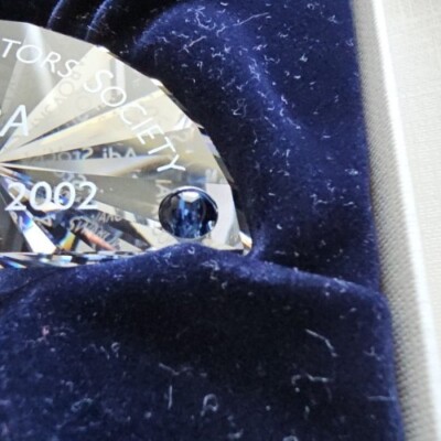 2002 Swarovski Crystal Glass 