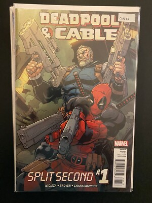Deadpool & Cable Split Second 1 High Grade Marvel Comic CL91-85