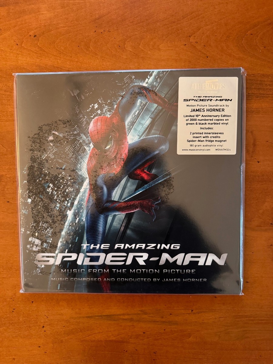 スパイダーマン　サントラ　レコード　LP SONY アメージング James Horner - The Amazing Spider-man: Music from the Motion