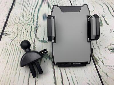 Car Phone Holder Mount Air Vent Mount Holder Cradle Grey Black