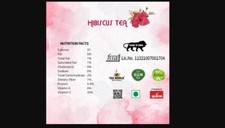 ORGANIC Premium Real Dried Cut Hibiscus Flowers Tea; African; 8 oz