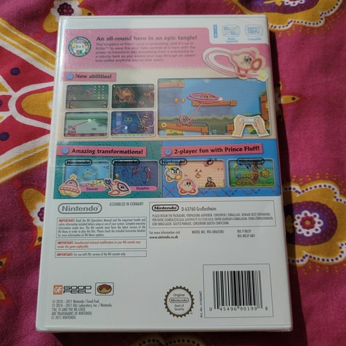 Factory Sealed Kirby's Epic Yarn Nintendo Wii - Picture 2 of 3