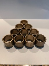 BRONZE BUSHING 1-1/4" ID X 1-1/2" OD X 1.0" LONG SOLD LOTS OF 10 MADE IN AMERICA