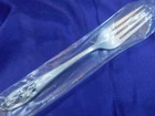 INTERNATIONAL SILVER IRIS STERLING SILVER PLACE FORK - UNUSED CONDITION