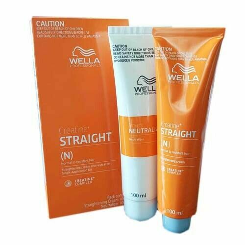 WELLA Straight Hair Wellastrate Intense Resistant Creatine Cream Permanent N - Picture 11 of 16