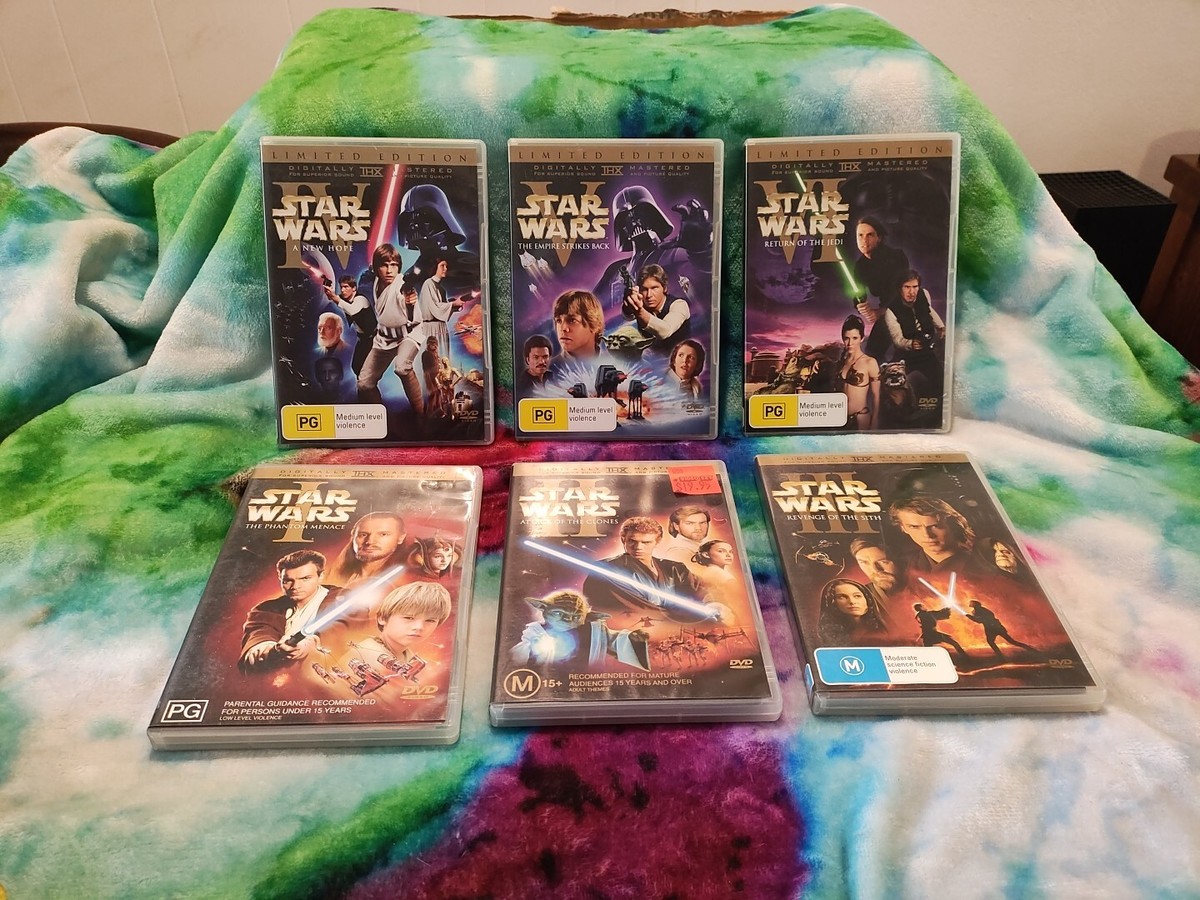 STAR WARS　DVD エピソード1〜6 リミテッドエディション スター・ウォーズ リミテッド・エディション 劇場初公開版DVD
