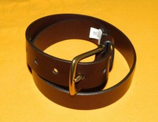 BOY'S GAP MADE IN U.S.A. BROWN BONDED GENUINE LEATHER BELT SIZE M - 24/60cm.