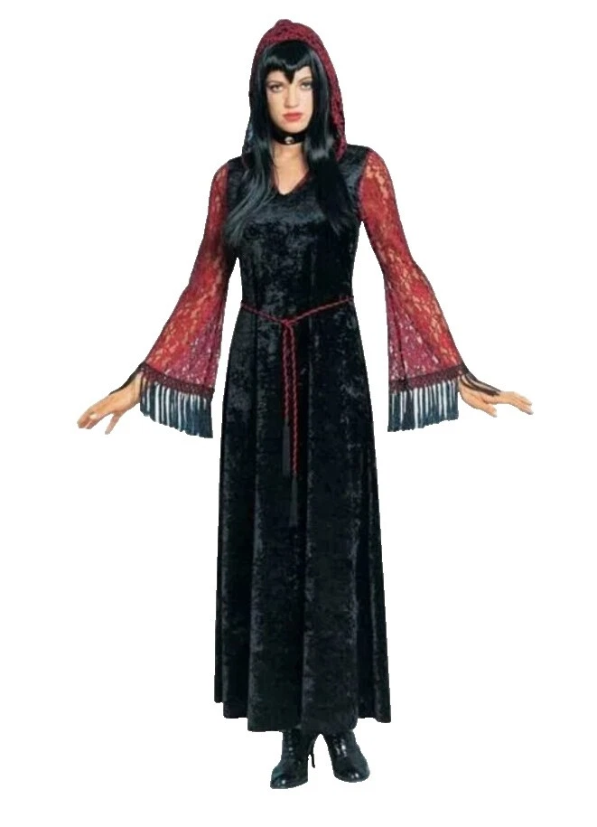 Vestido de terciopelo vampiro disfraces para mujeres