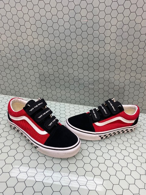 vans old skool dx white red