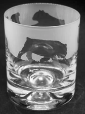 BULLDOG Frieze Boxed 30cl Glass Whisky Tumbler