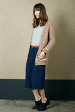 Indi and Cold Wool Blend Cardigan Camel