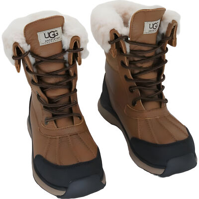 UGG Women's Waterproof Adirondack III Boots, Chestnut Color, Size