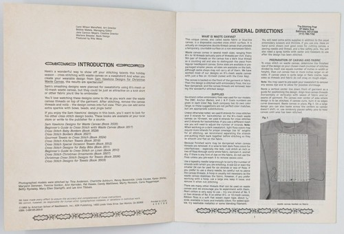 American School of Needlework Cross Stitch Pattern Leaflets - Your Choice - Picture 7 of 33