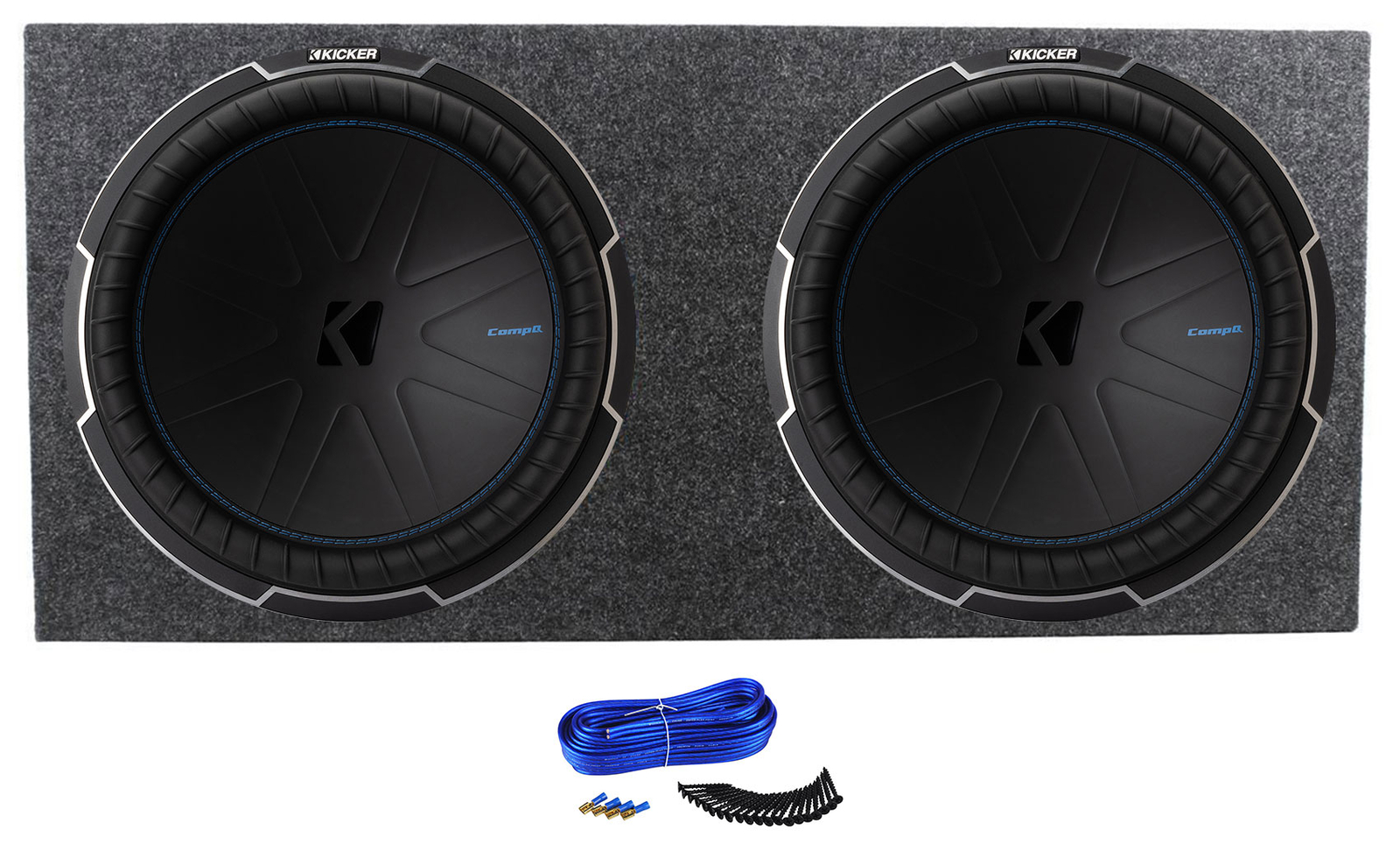 2 Kicker 51CWQ152 COMP Q 15 Сабвуферов мощностью 1200 Вт Герметичный корпус CWQ152 125790₽