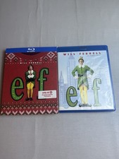 Elf Blu-ray Complete w/ Exclusive Target Holiday Package Ugly Sweater Slipcover