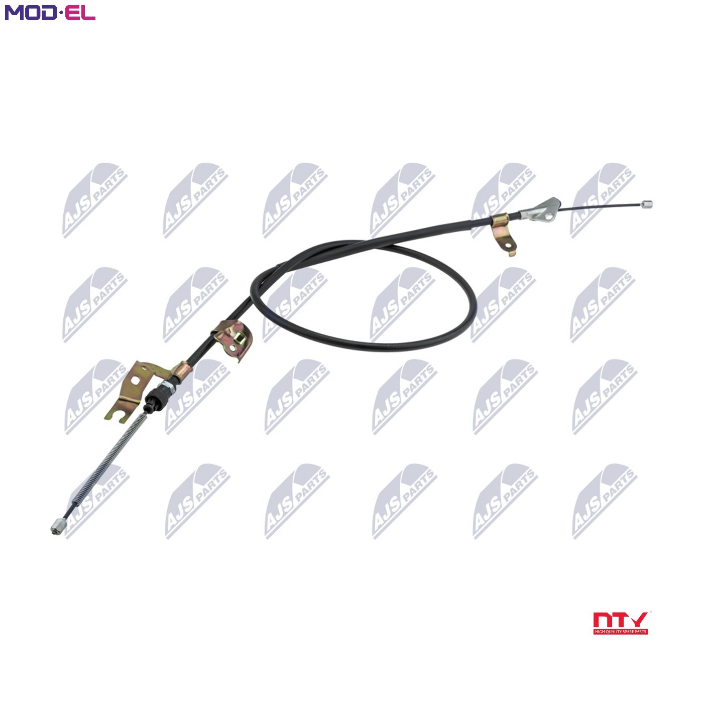 Handbrake cable Left Rear HLR-CT-008 NTY for CITROËN PEUGEOT TOYOTA - Image 9