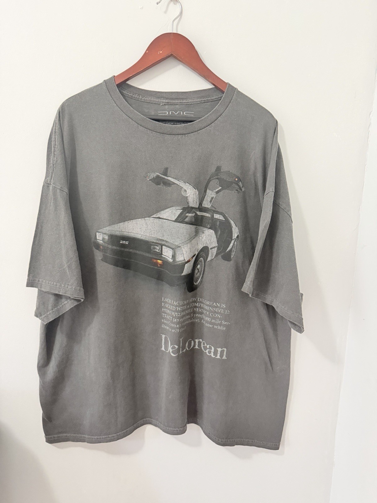 Back To The Future Vintage Cotton Men’s T-shirt Size Xxl Short Sleeve