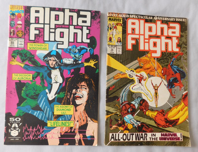 Alpha Flight Marvel Comic  Book Pick one