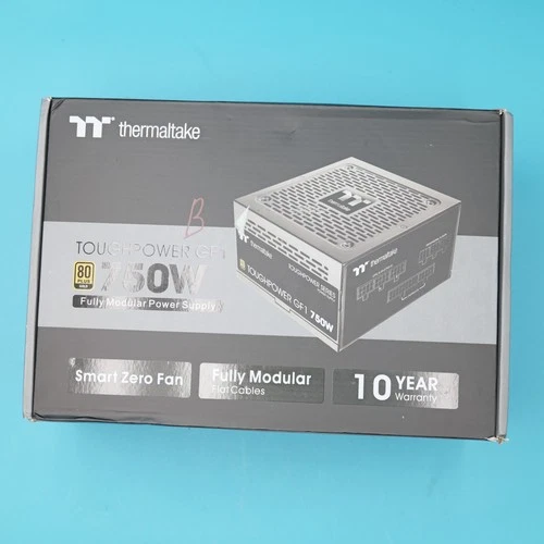 Thermaltake Toughpower GF1 2024 Edition 750W 80 PLUS Gold PSU AS IS