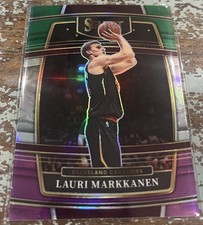 2021-22 Select Prizms Green White Purple #90 Lauri Markkanen - BSK