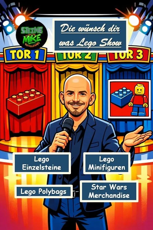 Steinemikes Lego wünsch dir was Show