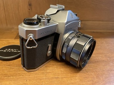 フィルムカメラ Pentax Spotmatic SuperTakumar 55mm f/1.8 Near Mint* Pentax SP Spotmatic Camera Super Takumar 55mm F/1.8