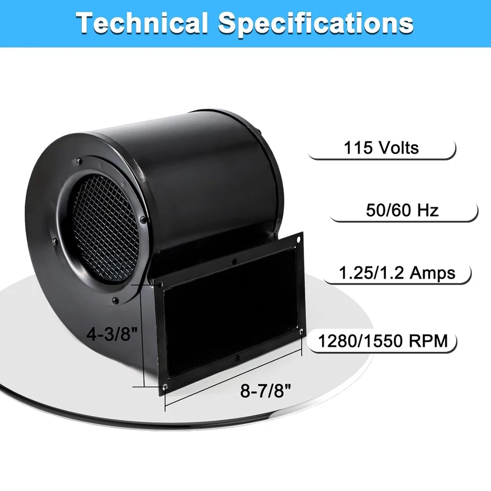 For HVAC & Furnace Blower Fan Motor-Dayton 1TDR9,Fasco B45267,US Stove 7063-7102 - Image 2 of 4