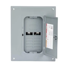 Square D Main Lug Plug-On Neutral Load Center Cover 125A 8-Space 16-Circuit