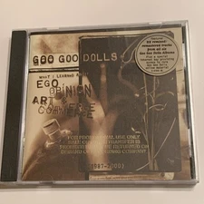 Goo Goo Dolls Ego Opinion Art Commerce CD Promo Hype Sticker